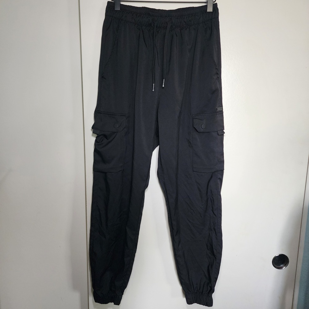 Maison Article Cargo Joggers Mens Small Black Excellent Tapered Techwear Pants
